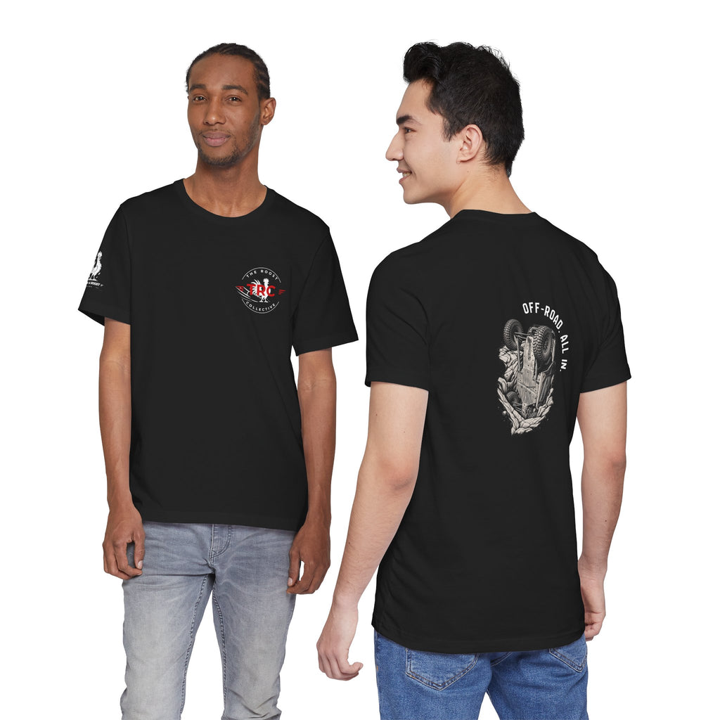 Off-Road All In T-Shirt — Adventure 4x4 Mud Truck Crew Tee