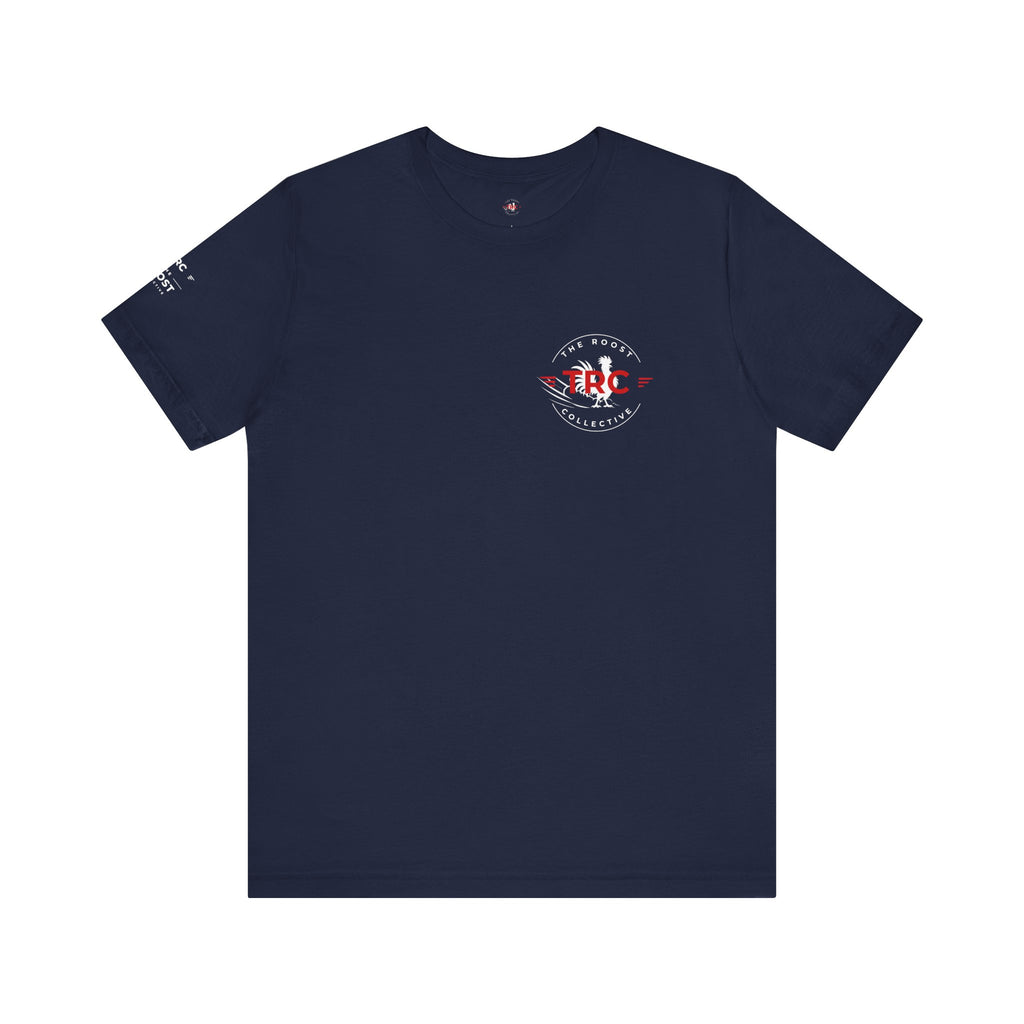 Roost Racing Tee — "We Build to Roost, Built for the Bold" Graphic T-Shirt