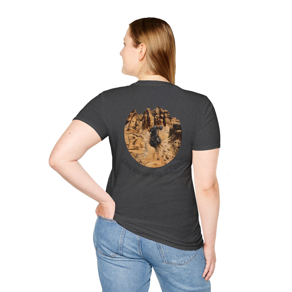 T-Shirt — 'On Top of the Rock' Climbing Graphic Tee