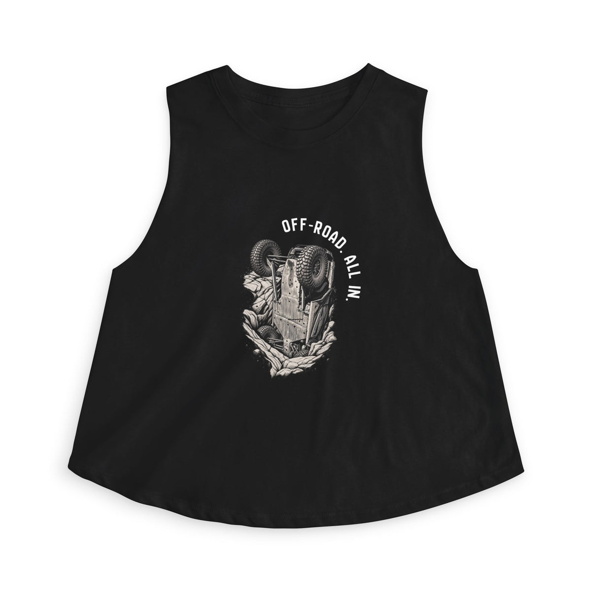 Rooster Crew Crop Top – Mud Roost Farm Animal Graphic Tank