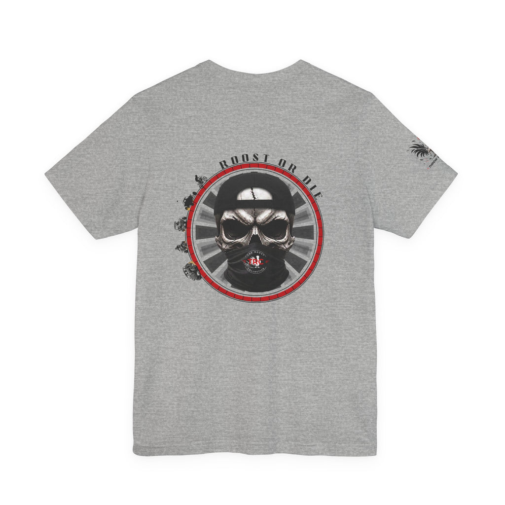 Roost Collective Skull Logo Tee — "Roost or Ride" Graphic T‑Shirt