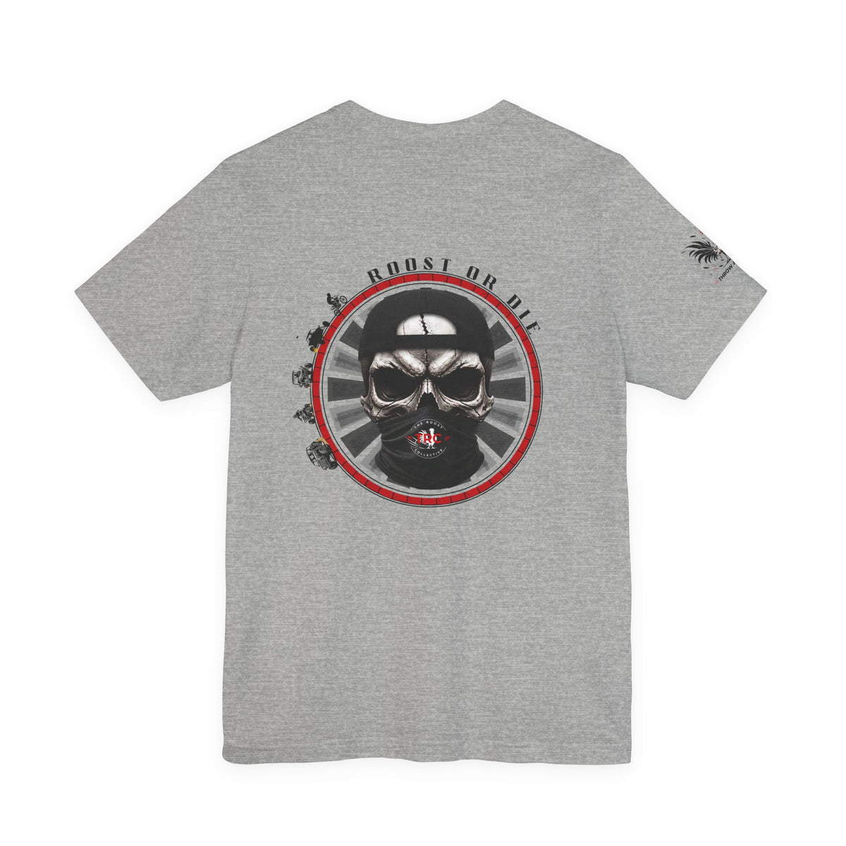Roost Collective Skull Logo Tee — "Roost or Ride" Graphic T‑Shirt