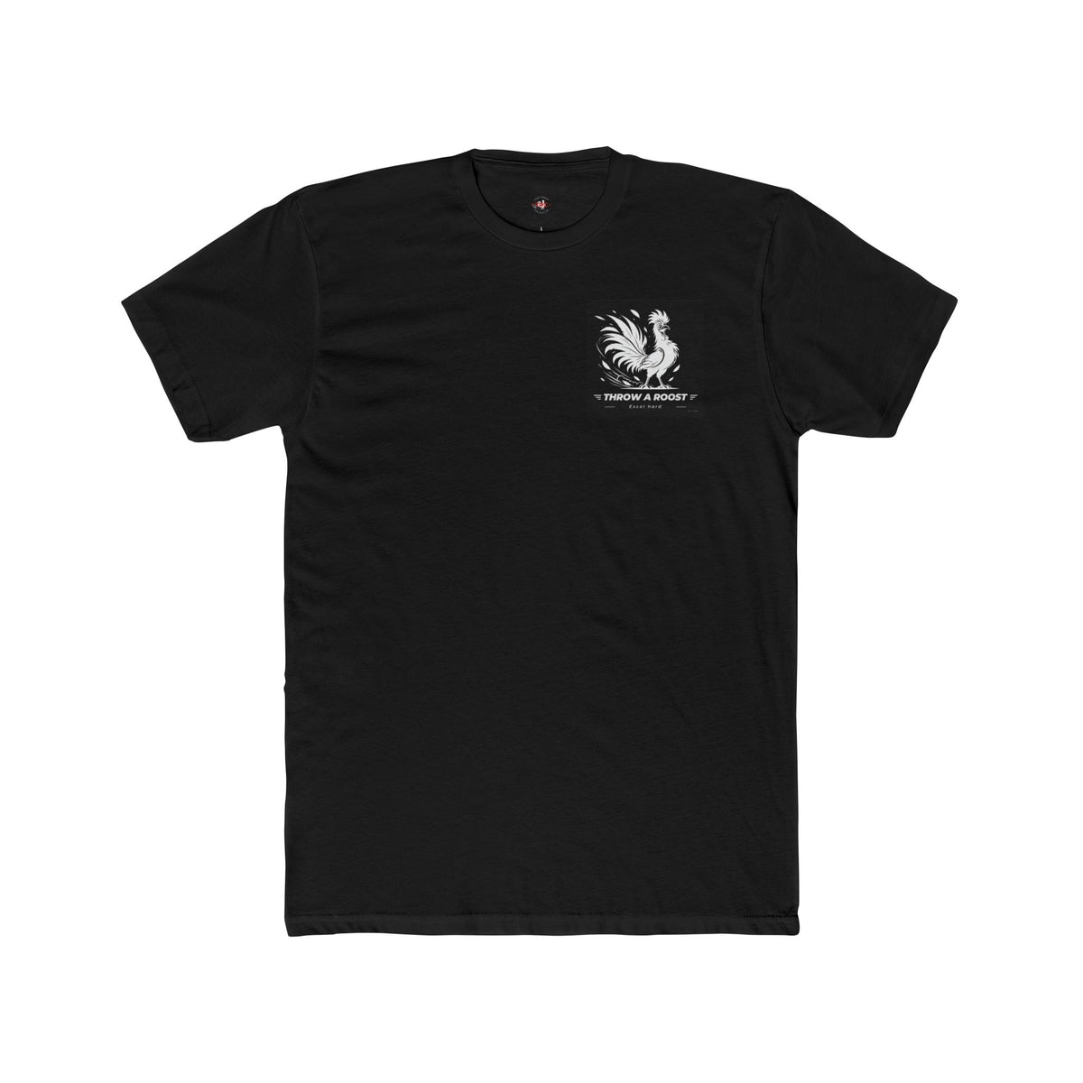 Mud Roost Crew Graphic Tee — Rooster Illustration Streetwear