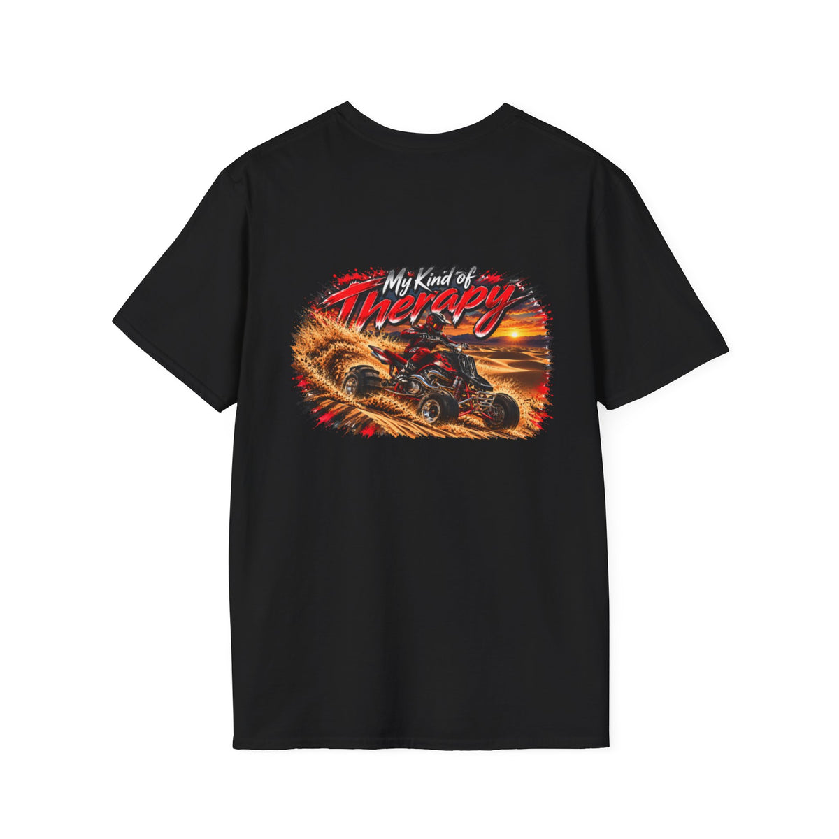 My Kind of Therapy Motorcycle Graphic T-Shirt