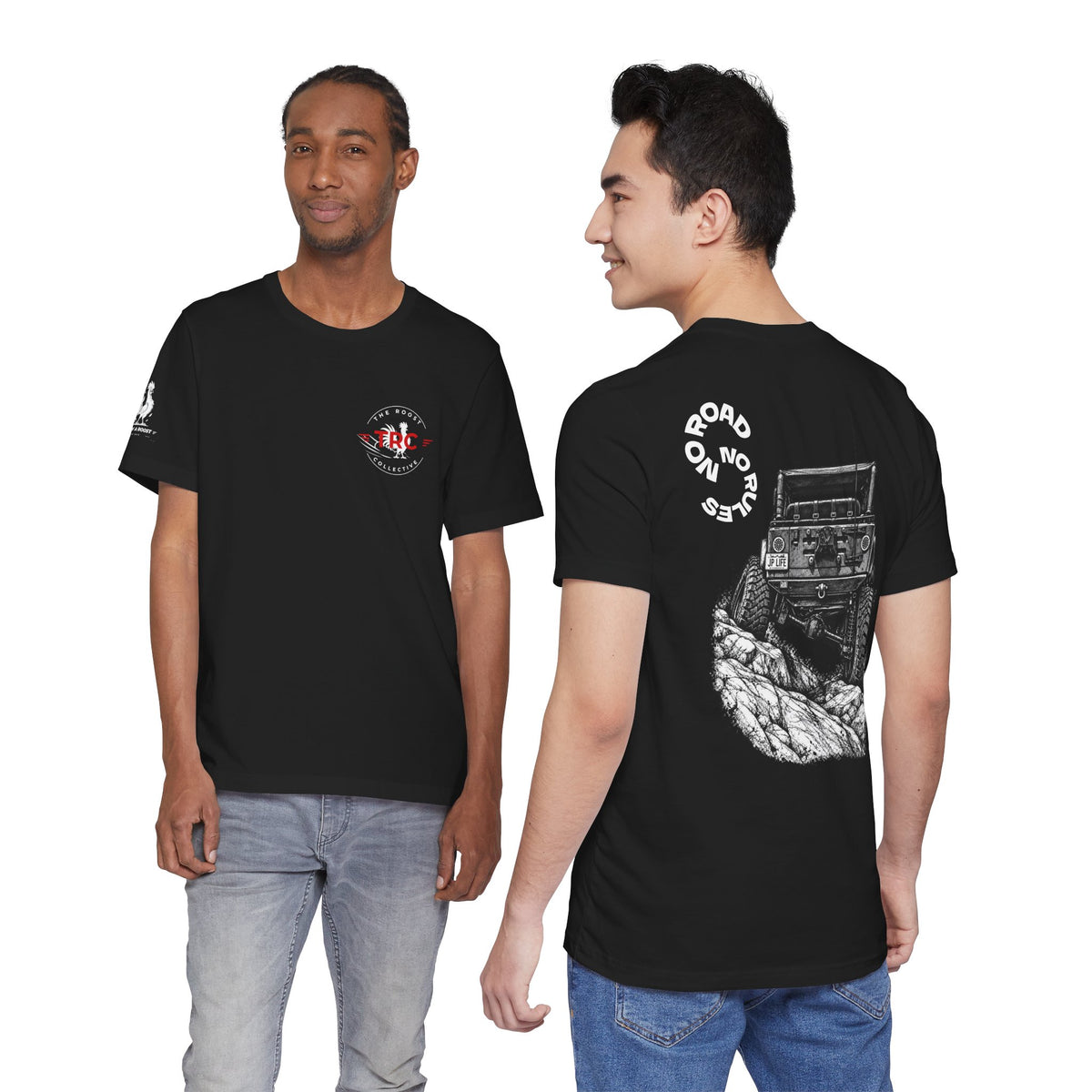 Off-Road Raw: 'Road No Rules' Jeep Adventure Tee
