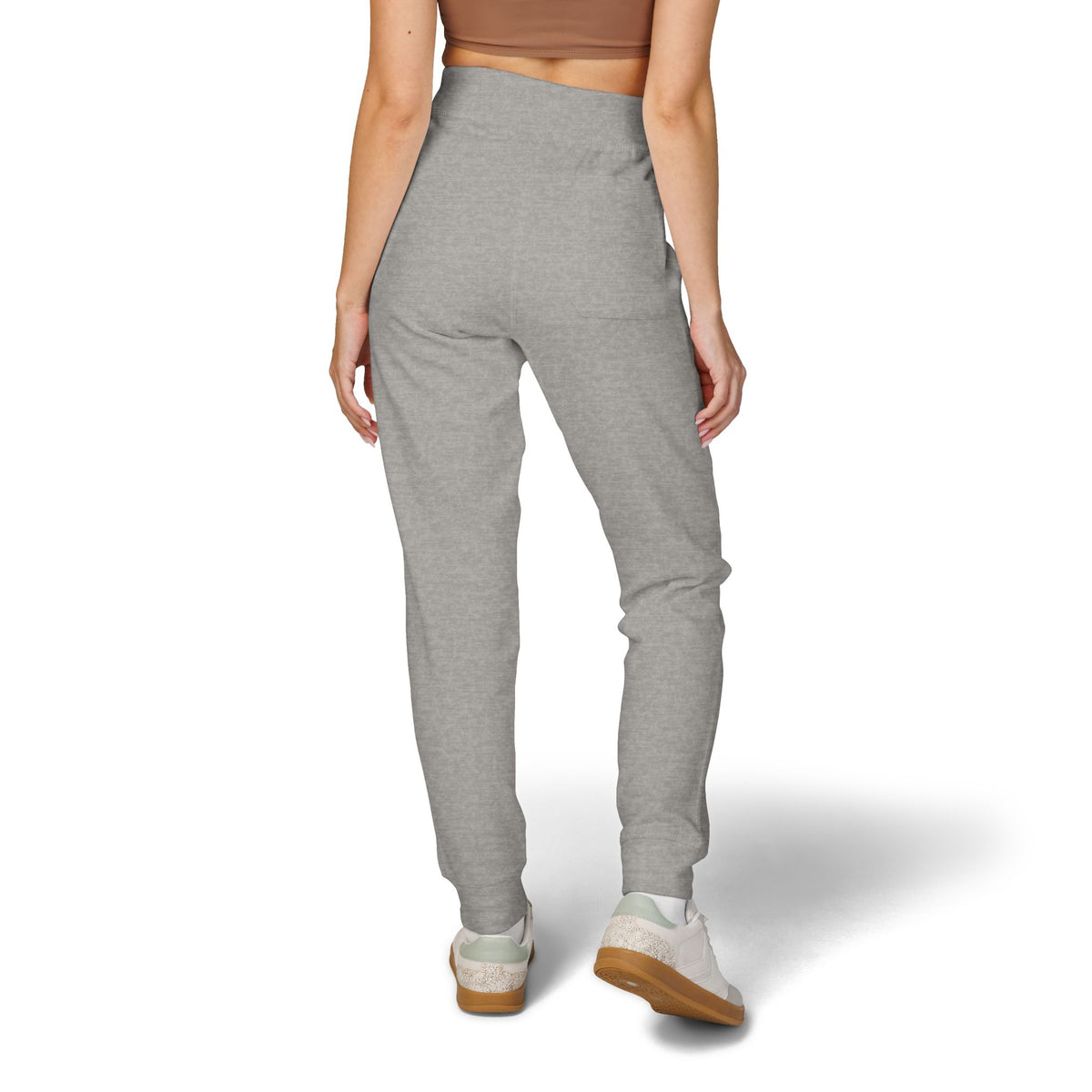 Embroidered Rooster Fleece Sweatpants — Cozy Casual Loungewear
