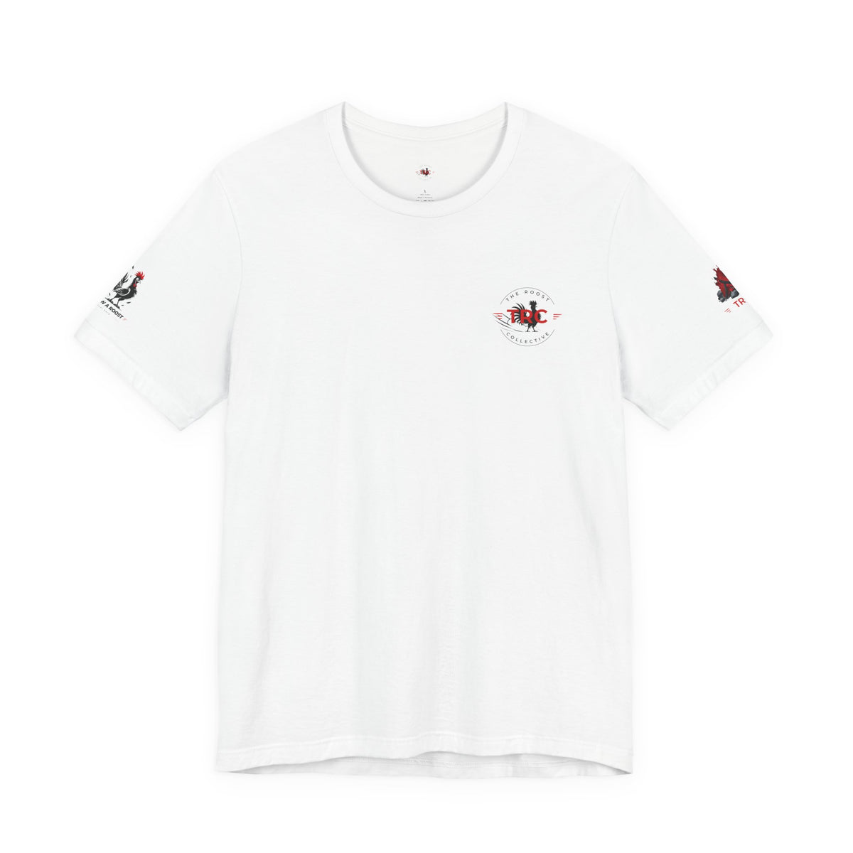 Camping Crew Graphic Tee — "Roosted Happy, Relax Easy" Outdoor Family T-Shirt