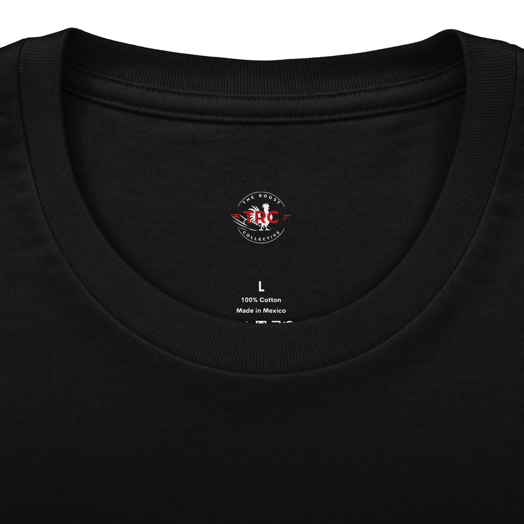 Mud Roost Crew Graphic Tee — Rooster Illustration Streetwear