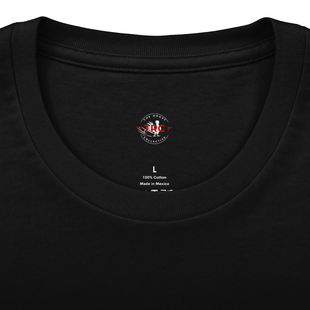 Mud Roost Crew Graphic Tee — Rooster Illustration Streetwear