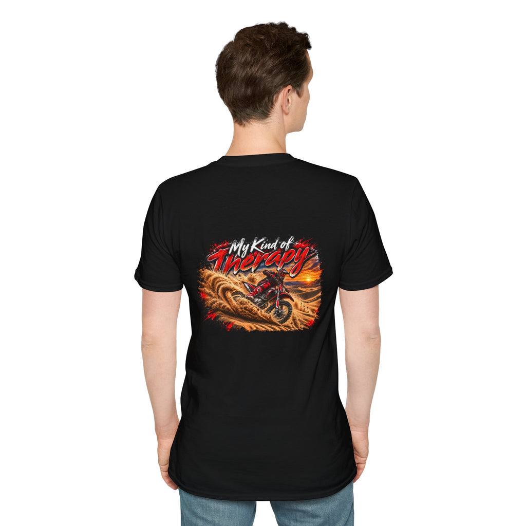 My Kind of Therapy Motorcycle Graphic T-Shirt