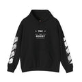Roost Collective 'Mud Roost Crew' Graphic Hoodie — Black Pullover with Sleeve Art