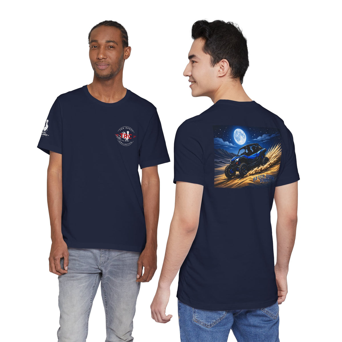 T-Shirt — "Moonlight Dune Run" Off-Road Buggy Graphic Tee