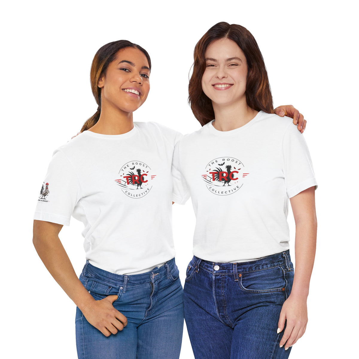 Roost Collective Skull Logo Tee — "Roost or Ride" Graphic T‑Shirt