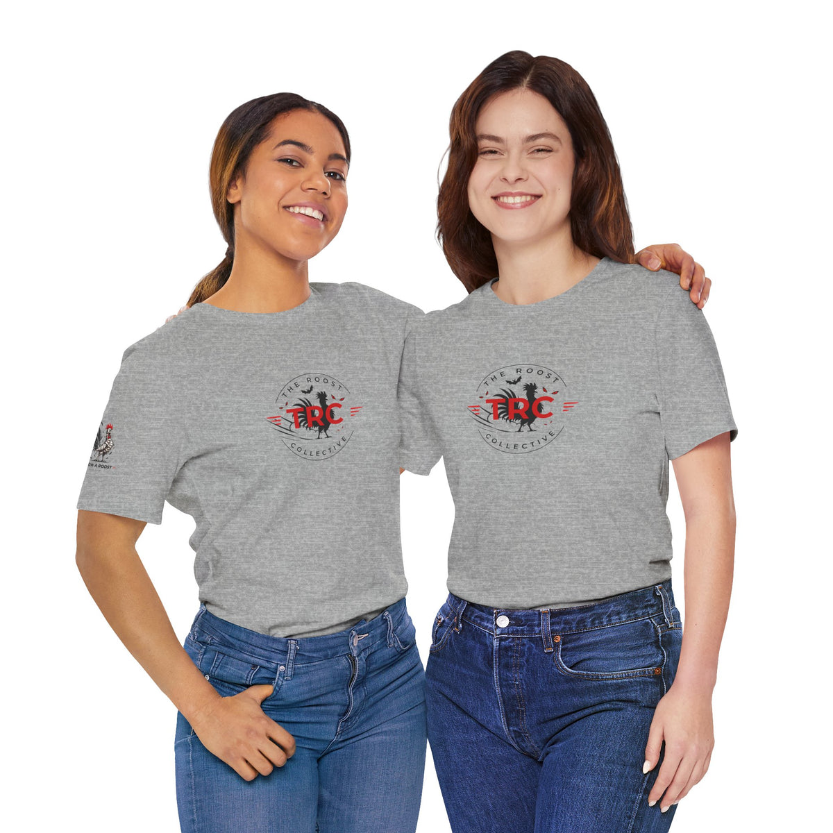 Roost Collective Skull Logo Tee — "Roost or Ride" Graphic T‑Shirt