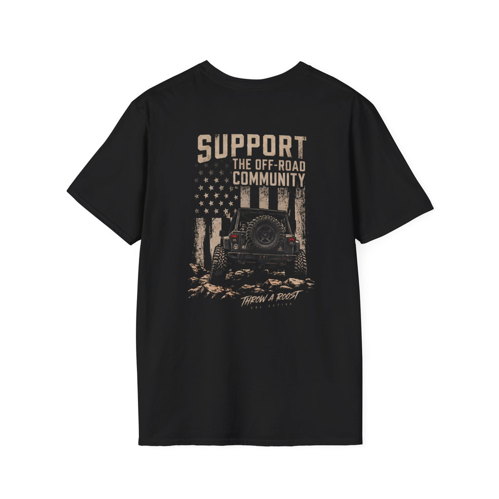 Support the Off-Road Community Graphic T-Shirt