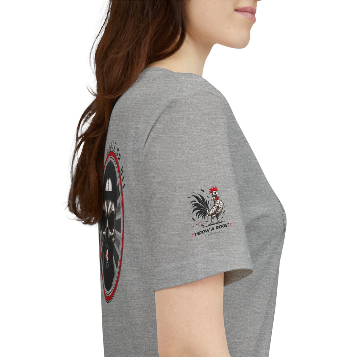 Roost Collective Skull Logo Tee — "Roost or Ride" Graphic T‑Shirt