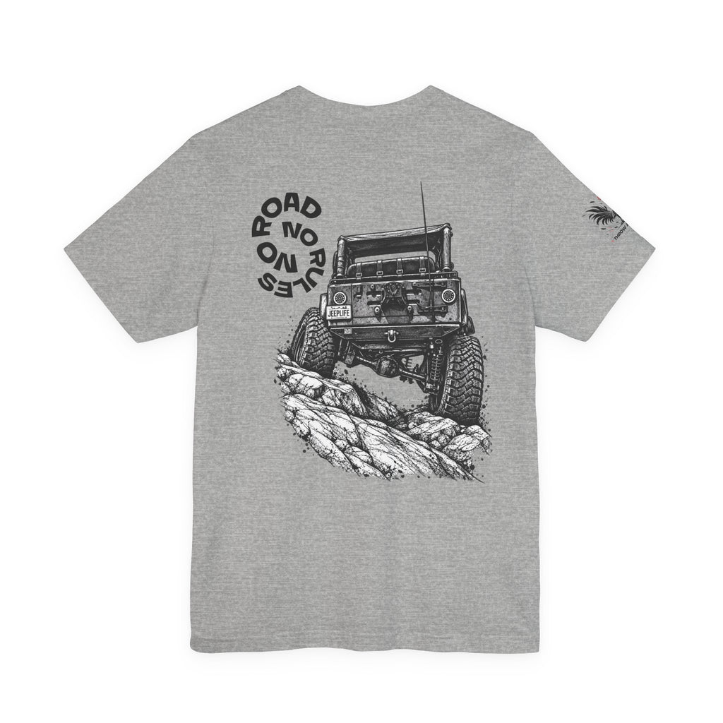 Off-Road Raw: 'Road No Rules' Jeep Adventure Tee