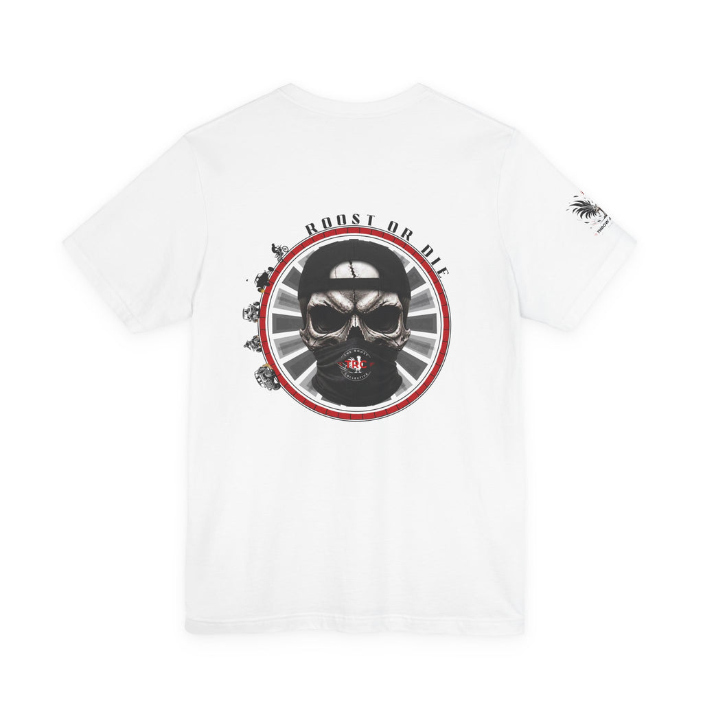 Roost Collective Skull Logo Tee — "Roost or Ride" Graphic T‑Shirt