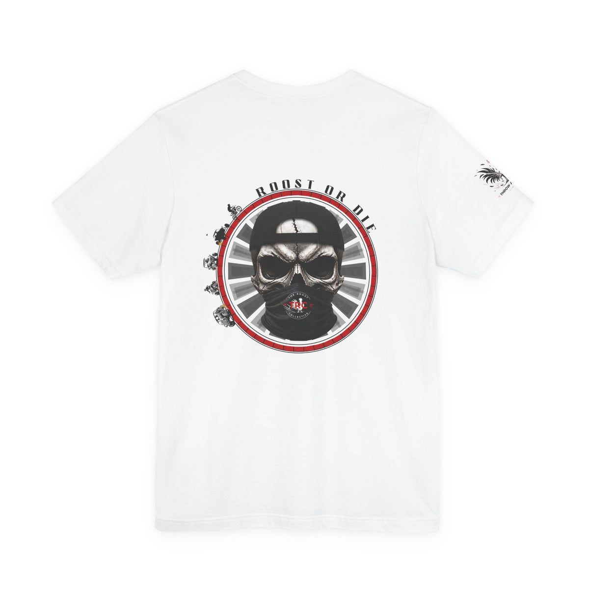 Roost Collective Skull Logo Tee — "Roost or Ride" Graphic T‑Shirt