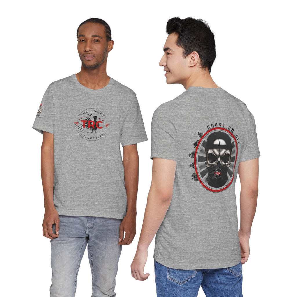 Roost Collective Skull Logo Tee — "Roost or Ride" Graphic T‑Shirt