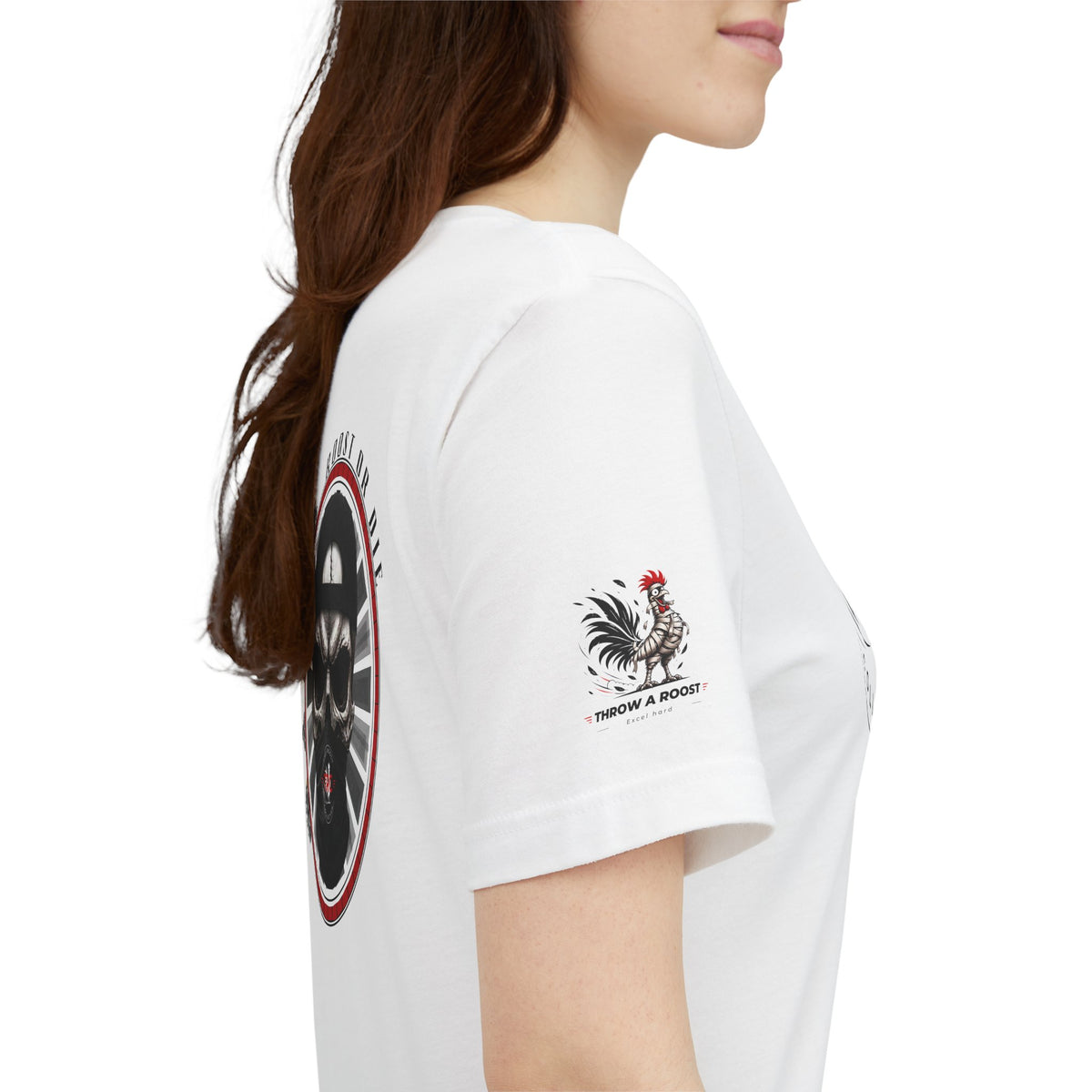 Roost Collective Skull Logo Tee — "Roost or Ride" Graphic T‑Shirt