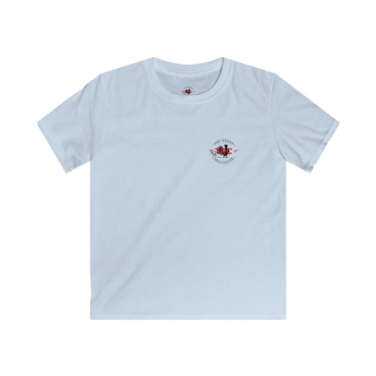 Kids Tee – 'Excel Hard or Go Home' Rooster Motivational Graphic