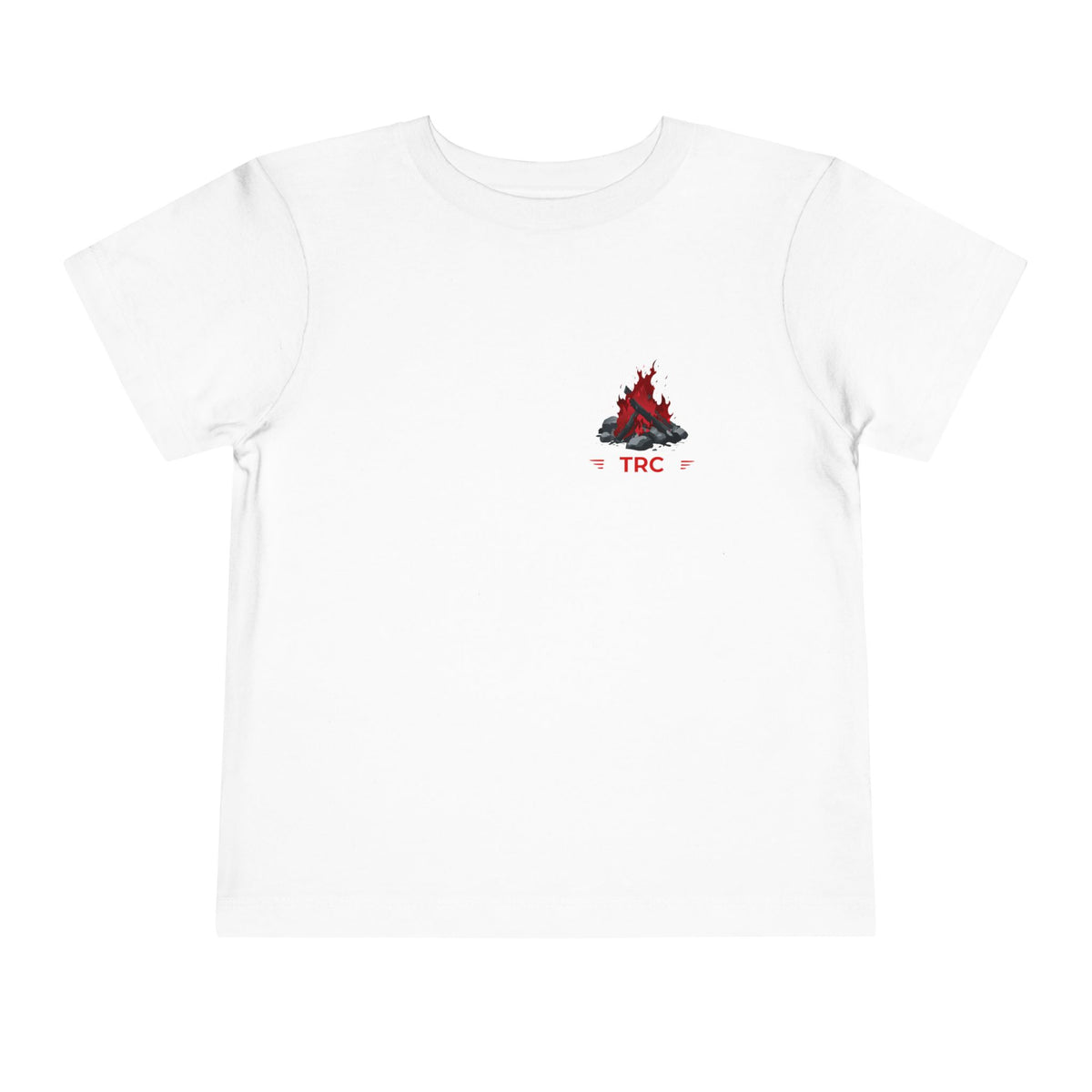 Toddler Tee — Family Camping Campfire Silhouette | Outdoor Adventure Kids Shirt
