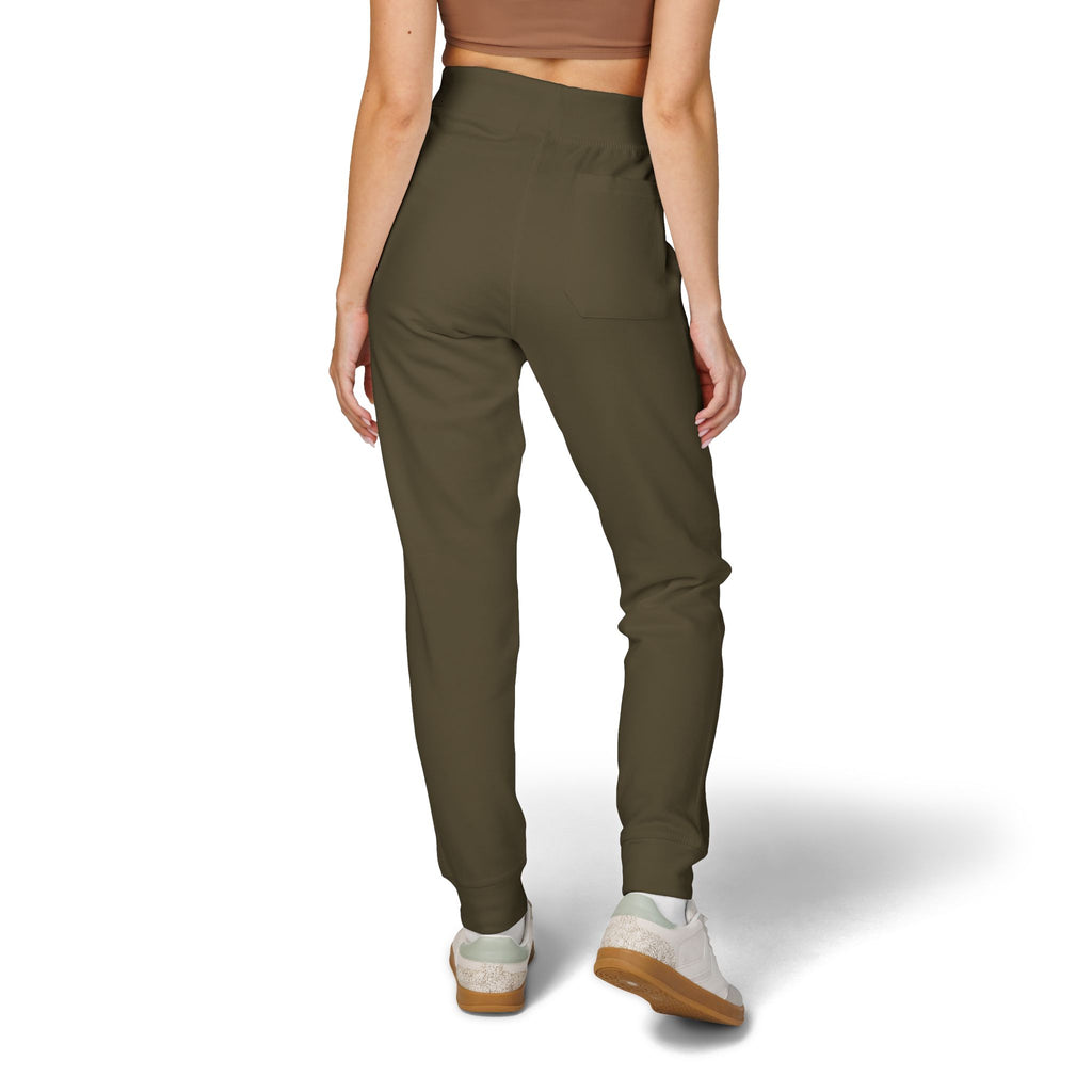 Embroidered Rooster Fleece Sweatpants — Cozy Casual Loungewear