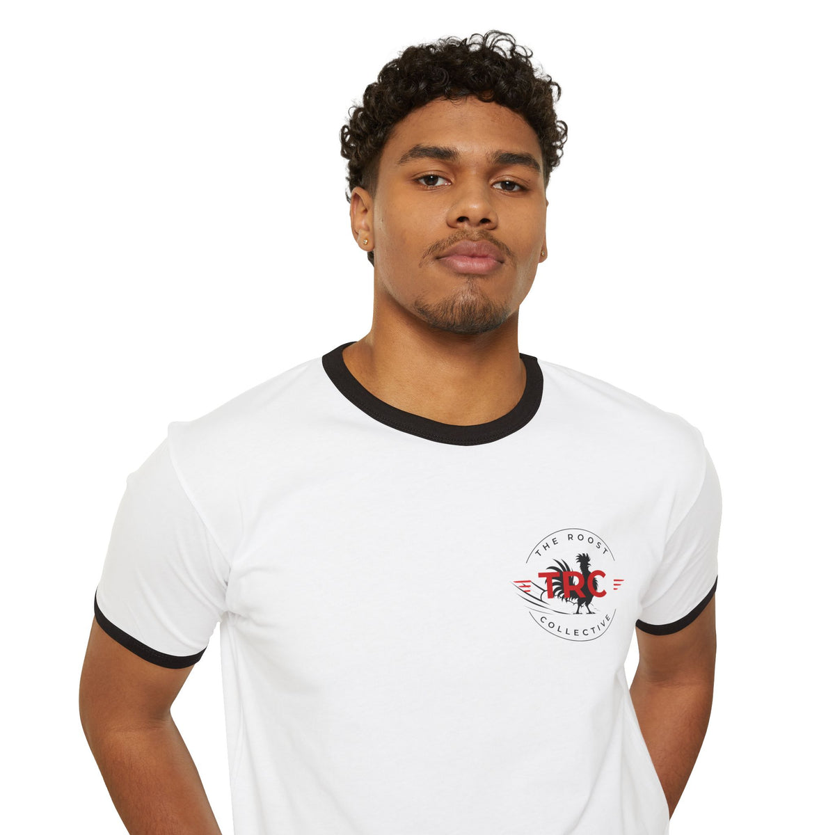Rooster 'Excel Hard or Go Home' Ringer T-Shirt