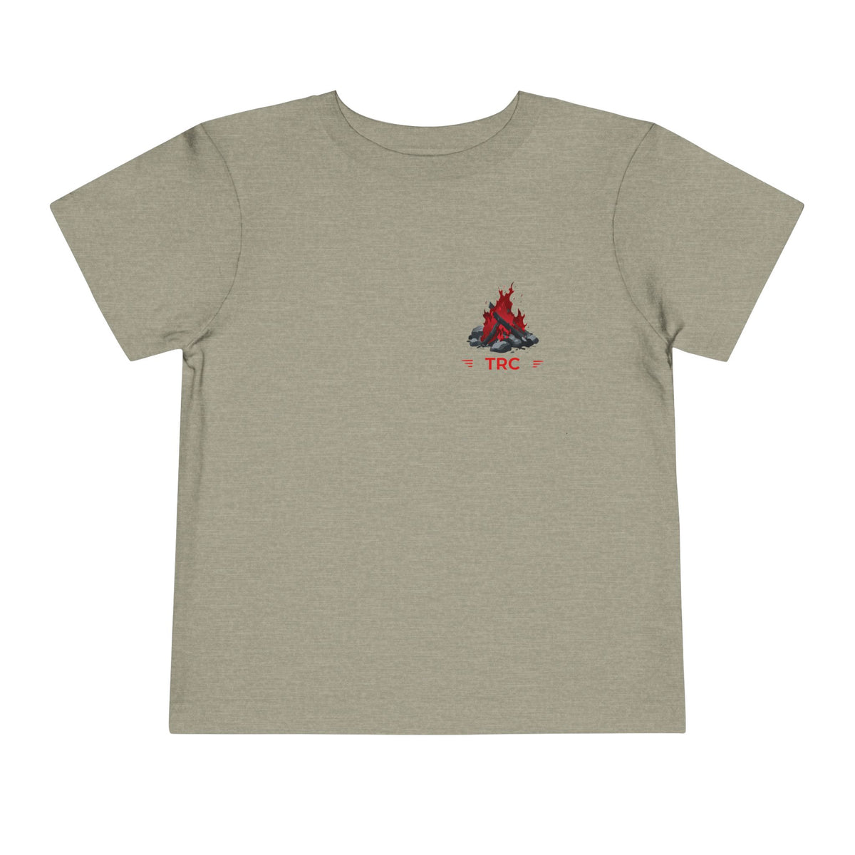 Toddler Tee — Family Camping Campfire Silhouette | Outdoor Adventure Kids Shirt