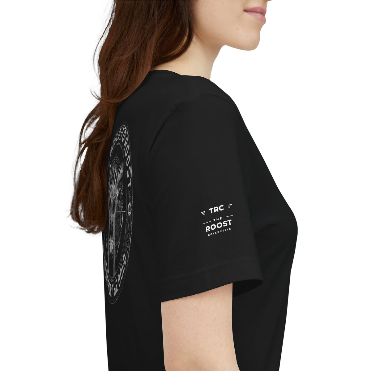 Roost Racing Tee — "We Build to Roost, Built for the Bold" Graphic T-Shirt