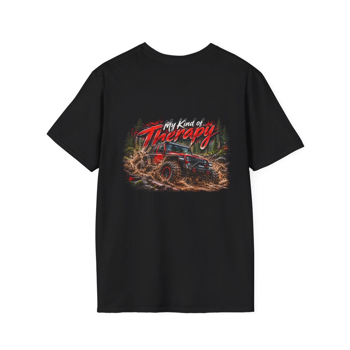 My Kind of Therapy Vintage Truck Graphic T-Shirt